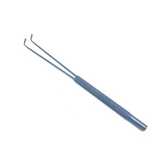 Ganchos Musculares de Titanio de Doble Extremo de 14 cm, Instrumento Oftálmico para Estrabismo de 10 mm, Manual, Reutilizable - Product Image 3