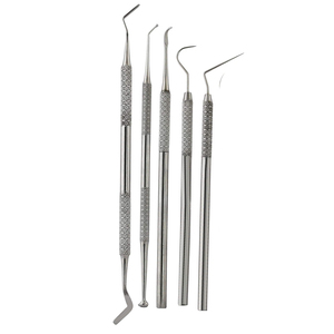 Instruments dentaires avancés 6 pièces, spatules de remplissage en résine composite avec instruments de remplissage dentaire plaqués titane - Product Image 6