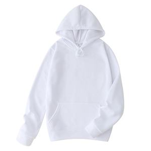 Sudaderas con capucha de algodón de peso pesado personalizadas, ropa informal de lana de gran tamaño, Sudadera con capucha cuadrada recortada, sudadera con media cremallera para hombres - Product Image 3