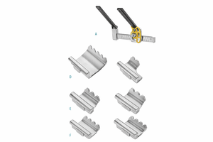 Juego de Retractores Dentales Ligeros con Bandeja, Tamaño Estándar 290 300 340 - Product Image 6