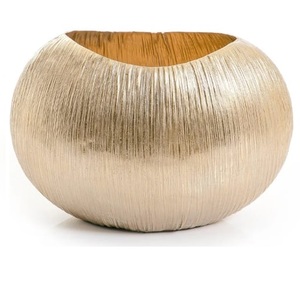 Vase à fleurs en métal tendance et élégant, décoration de vase sur pied, vase à fleurs artisanal, style classique, vases en métal au prix le plus bas - Product Image 5