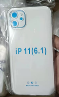 Coque de téléphone transparente antichoc en TPU, coque souple transparente pour iPhone Samsung, résistante aux rayures