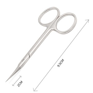 Tijeras para Cutículas Rectas de Acero Inoxidable de la Mejor Calidad, para Diestros, Afiladas, Instrumentos de Belleza para Manicura, Cortaúñas, Pakistán - Product Image 2