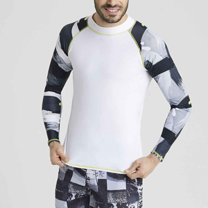 Chemise de compression à manches longues pour hommes de haute qualité dernière conception du meilleur fabricant pour la protection contre les éruptions cutanées - Product Image 6