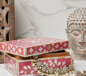 แม่ของไข่มุกกล่องเก็บเครื่องประดับงานทำมืออเนกประสงค์ของตกแต่งบ้านที่จัดโดยงานฝีมือของเอ็มโพเรียมส่งออก - Product Image 5