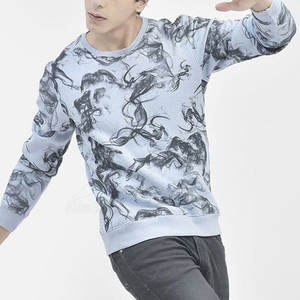 Sweat-shirt à col rond pour homme en coton 100% imprimé tendance hiver 2025, sublimation, OEM personnalisé, vente en gros, couleurs personnalisées - Product Image 5