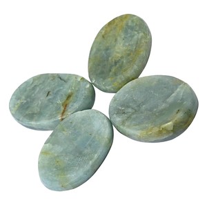 Pierre de pouce pierre aigue-marine pierre d'inquiétude pierre de pouce d'inquiétude pierre de pouce naturelle cristal de guérison inquiétude des pierres précieuses - Product Image 2