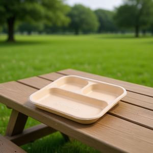 Contenitore per Stoviglie Usa e Getta a 3 Scomparti - Product Image 3