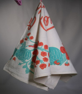 100% Cotton Kitchen Towel Quick-Dry Eco-Friendly Promotional Disposable Hypoallergenic Floral Square Pattern <b>Hand</b> <b>Wash</b> - Product Image 5