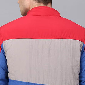 Venta Directa de Fábrica, Chaquetas Acolchadas Personalizadas para Hombre con Cuello Alto y Logotipo Frontal - Las Mejores Chaquetas Impermeables de Invierno 2025 - Product Image 5