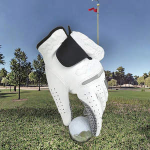 Guante de golf de piel de oveja suave, agarre cómodo, campo de práctica al aire libre, ajuste duradero para un swing suave y uso diario - Product Image 5