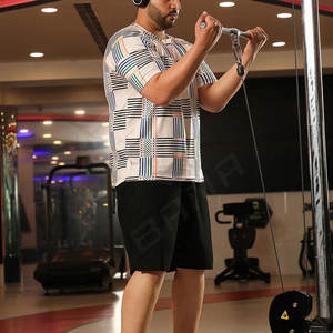 T-shirts à logo personnalisé de la meilleure qualité pour hommes T-shirt blanc épais et surdimensionné 100% coton à motif solide High Street Long - Product Image 6