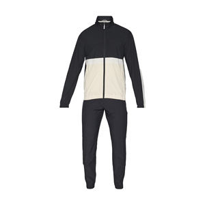 ชุดเสื้อแจ็กเก็ตกางเกงผู้ชายกางเกงกีฬาผ้าฝ้าย100% แห้งเร็วระบายอากาศน้ำหนักเบาออกแบบโลโก้ได้ตามต้องการ - Product Image 2