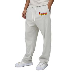 OEM Pantalons de survêtement surdimensionnés personnalisés pour hommes Pantalons de haute qualité pour hommes Pantalons de survêtement personnalisés délavés décontractés confortables pour hommes - Product Image 1