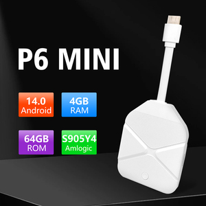 We2usat P6 Mini TV Stick Streaming TV en direct Amlogic S905Y4 Android 14 2.4G 5G Wifi6 BT5.0 Mieux que Vseebox et décodeur TV - Product Image 2