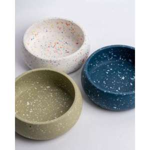 Cuenco de resina duradero para servir todos los días elegante versátil ligero elegante hecho a mano decorativo moderno único artístico Cocina - Product Image 1