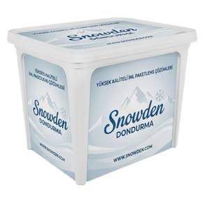 DKF1140 Envase Rectangular de PP de 1100 ml, Termosellado, con Logotipo Personalizado IML, Envase de Plástico Reciclable para Alimentos, Grado Alimenticio - Product Image 3