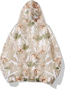 เสื้อฮู้ดแฟชั่นลำลองใส่สบายสำหรับผู้ชายผ้าฝ้าย100% สั่งทำได้จากปากีสถาน - Product Image 4