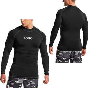 Best Quality Plain <b>MMA</b> <b>Rash</b> <b>Guard</b> Long Sleeve Rush <b>Guard</b> for Men <b>Rash</b> <b>Guards</b> Wholesale Stylish Custom Blank High Quality <b>MMA</b> - Product Image 6