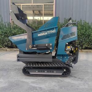 Mini-dumper manuel, chariot de transport, mini-dumper pour chantier, pour l'agriculture, mini-dumper motorisé pour le tri et le classement - Product Image 1