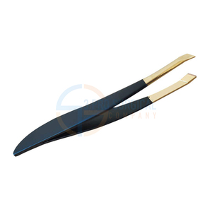 3PRO Personnalisable Durable en Acier Inoxydable Léger Poignée Confortable Mode Luxe Moderne Pince à Sourcils Incliné Réutilisable - Product Image 6