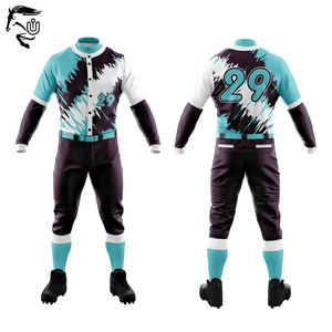 2025 Conjuntos de uniformes de béisbol al por mayor | Camisetas de equipo para adultos con logotipo personalizado Ropa deportiva transpirable OEM/ODM - Product Image 1