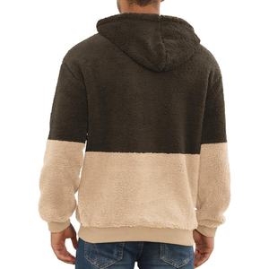 Sweat à capuche unisexe lourd sérigraphié avec logo Vêtements de sport d'hiver Pull-over col à capuche pour hommes - Product Image 6
