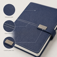 Coffret Cadeau d'Entreprise de Luxe Personnalisé : Carnet en Cuir PU Premium avec Logo Personnalisé et Boîte à Stylo