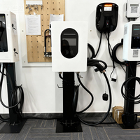 Chargeur rapide DC EVEGO certifié CE TUV 20kW 30kW pour voitures électriques, chargeur EV à une seule prise CCS1, stations de recharge murales pour véhicules électriques
