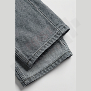 Pantalones Vaqueros de Corte Clásico para Hombre, Pantalones Deportivos para Gimnasio, Bolsillos Dobles, Súper Cómodos, Elásticos, Ajustados, Estilo Motero, Venta al por Mayor OEM - Product Image 6