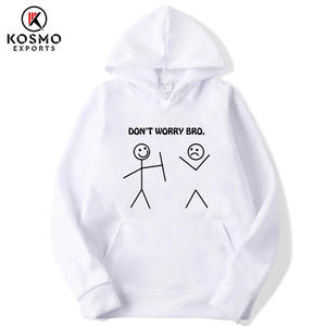 เสื้อมีฮู้ดแฟชั่นสำหรับผู้ชายเสื้อมีฮู้ดแฟชั่นผ้าฝ้ายผสมพิมพ์ลายตลกเสื้อมีฮู้ดเสื้อฮิปฮอปแบบหลวมสำหรับฤดูใบไม้ผลิฤดูใบไม้ร่วง - Product Image 4