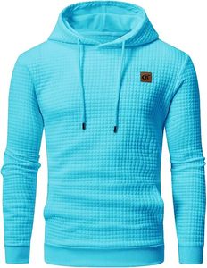 Sudadera con Capucha Premium Personalizada para Hombre, con Logotipo Tejido, para Fitness, 100% Poliéster, de Secado Rápido, Forrada, para Invierno - Product Image 1