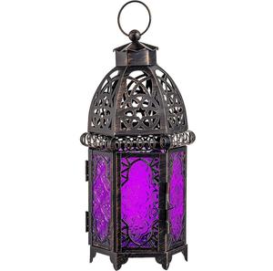 New <b>Moroccan</b> Style <b>Decorative</b> Metal Lantern For Home Living Room Indoor Home Halloween <b>Decoration</b> Classic Lantern For Home - Product Image 2