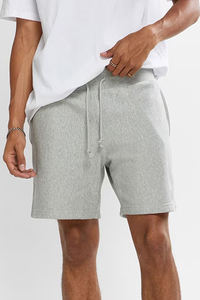 กางเกงขาสั้นออกกำลังกายผ้าเฟรนช์เทอร์รี่สำหรับผู้ชายกางเกงขาสั้นผ้าเทอร์รี่น้ำหนักปานกลางมีกระเป๋าสำหรับใส่วิ่งออกกำลังกายกางเกงขาสั้นเฟรนช์เทอร์รี่ - Product Image 4