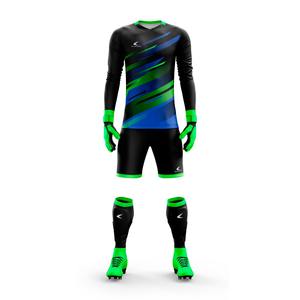 El Mejor Uniforme de Portero de Fútbol para Adultos, Conjuntos de Camiseta y Pantalones Cortos para Hombre, para las Temporadas de Verano y Otoño - Product Image 1