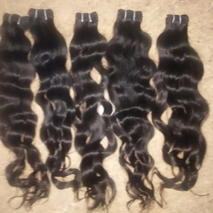 100% vierge indien Remy Temple Extensions de cheveux de haute qualité pur indien Remy cheveux humains couleur de cheveux naturels de Chennai - Product Image 4