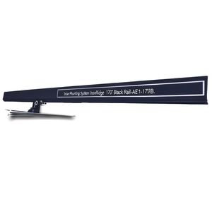 Sistema de Montaje Solar IronRidge Aire 170" Black Rail-AE-A1-170B - Product Image 2