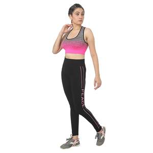 Conjunto de Camiseta y Pantalones Cortos de Yoga Ligeros y Cómodos para Mujer, Suaves, Elásticos, de Secado Rápido, Transpirables, con Estampado Sólido, para Uso Activo, con Cordón - Product Image 1
