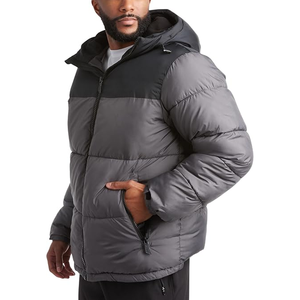 Chaqueta de Plumón para Hombre Behram International, Estilo Urbano, Ecológica, de Buena Calidad, Transpirable, Resistente al Viento, con Forro de Nailon - Product Image 1