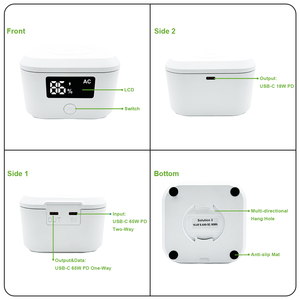 Fuente de Alimentación de Respaldo Confiable para Cámaras IP y Sistemas de Seguridad, Mini UPS MUC85 USB-C para Ingenieros e Instaladores de Proyectos - Product Image 6