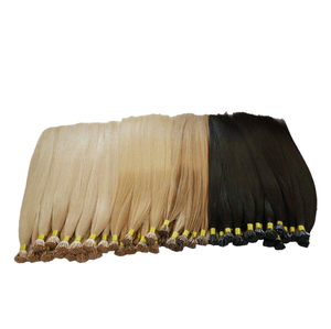 Extensiones de Cabello Humano Vietnamita Virgen de Alta Calidad, Liso Sedoso, Remy, Doble Trama a Máquina, 100g, Precio de Fábrica, Cutícula Intacta - Product Image 1