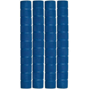 Poignées de chauve-souris de cricket en caoutchouc de couleur argent à faible quantité minimale de commande poignées réglables antidérapantes de meilleure qualité professionnelles pour de meilleures performances de frappe - Product Image 4