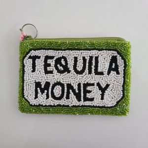 Monedero bordado fuera de la Oficina con cuentas en blanco y negro de lujo con hermosa personalización y aspecto de diseñador superior para niña - Product Image 6
