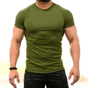 Vente chaude séchage rapide Gym Fit course hommes t-shirts grande taille avec Logo personnalisé 100% polyester t-shirts pour hommes et femmes - Product Image 5
