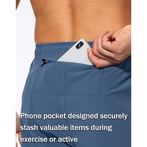 Custom Quick Dry <b>Men's</b> Gym Workout Fitness Pants Outdoor Sports Joggers Streetwear Style Casual <b>Lightweight</b> Canvas High <b>Trousers</b> - Product Image 5