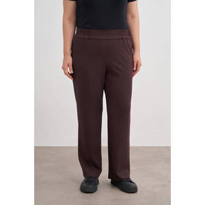 Breathable Woven High <b>Waist</b> <b>Elastic</b> <b>Trousers</b>-Casual Harem Pencil Pants for Autumn Summer - Product Image 4