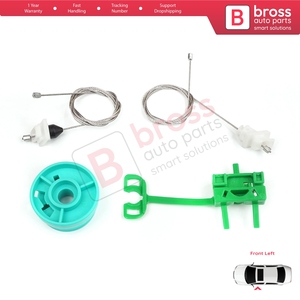 ชุดซ่อมมอเตอร์กระจกไฟฟ้า BWR5281 สำหรับประตูหน้าซ้าย รถยนต์ Punto MK2 188 188AX ปี 1999-2005 แบบ 3/5 ประตู รหัส 0046536312 - Product Image 2
