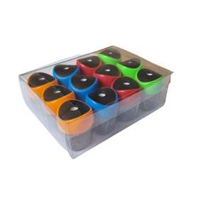 Temperino per matite con serbatoio singolo, colori vivaci - Product Image 1