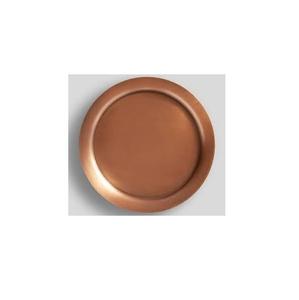 Plateau en cuivre de meilleure conception et forme ronde personnalisée de trois tailles différentes pour la conception de la poignée pour la vente du produit - Product Image 3