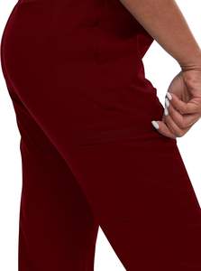 Uniformes médicos de mezclilla para hombre y mujer, pantalones de Jogger con cuello en V, algodón y poliéster, cómodos, PARA ENFERMERÍA - Product Image 3